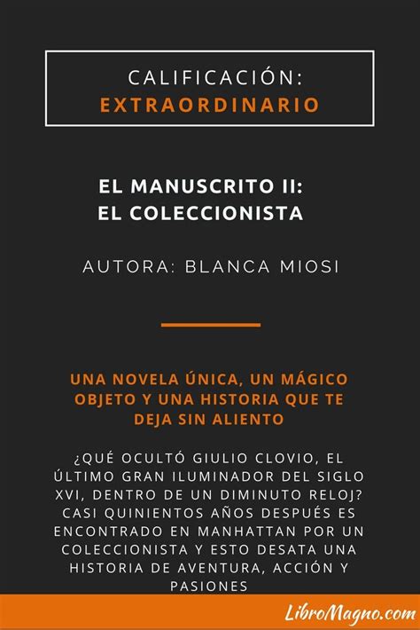 el manuscrito ii el coleccionista Kindle Editon