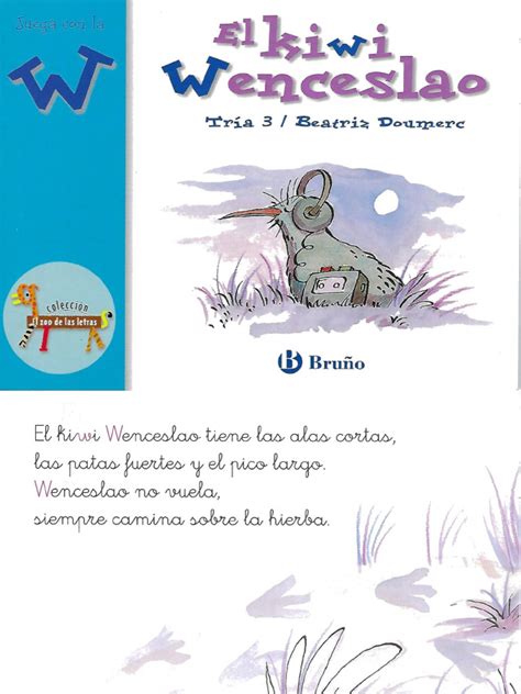 el zoo de las letras el kiwi wenceslao juega con la w 29 castellano bruno zoo zoo de las letras Epub