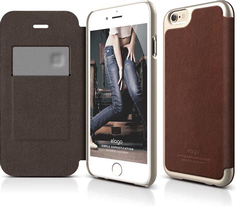 elago Leather Flip Card iPhone Epub