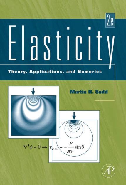 elasticity theory applications and numerics PDF