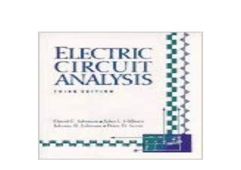 electric circuit analysis 3rd edition pdf Epub