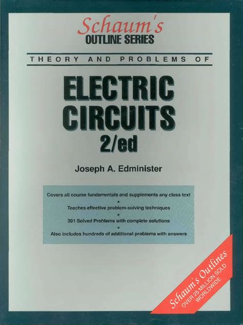 electric circuit by joseph edminister pdf PDF