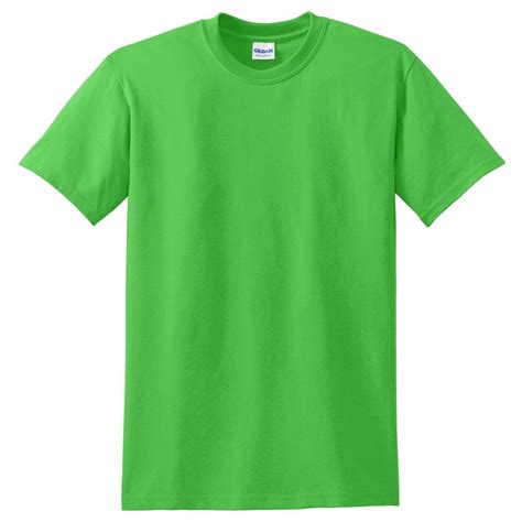 electric green shirt