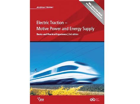 electric traction motive power and energy supply Ebook Doc