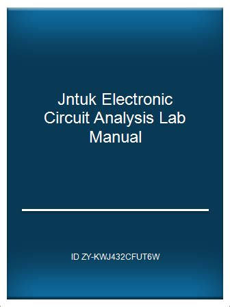 electrical circuit analysis jntuk pdf Kindle Editon