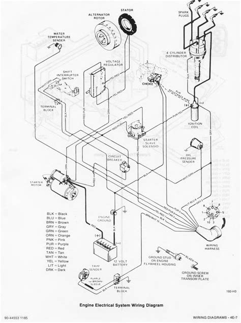 electrical diagram 470 mercruiser Reader