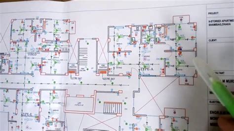 electrical diagram for buildings PDF