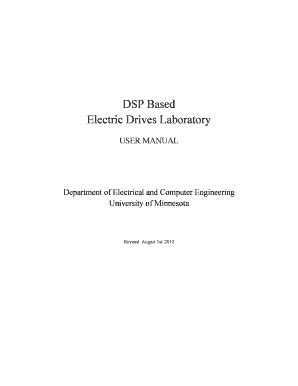 electrical drives control lab manual Epub