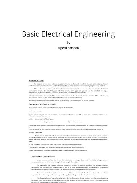 electrical technology manual pdf Kindle Editon