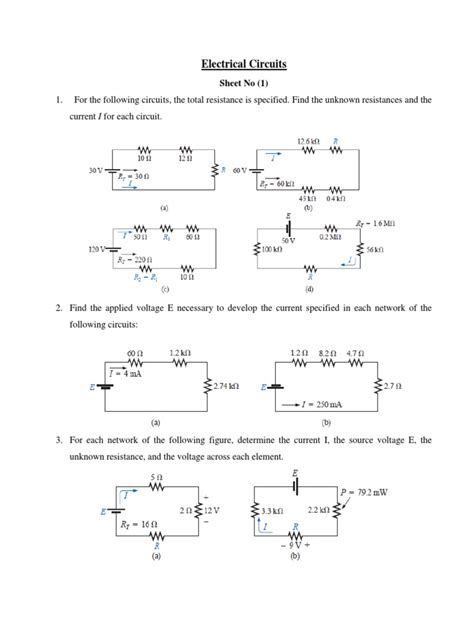 electrical wiring circuits pdf Doc