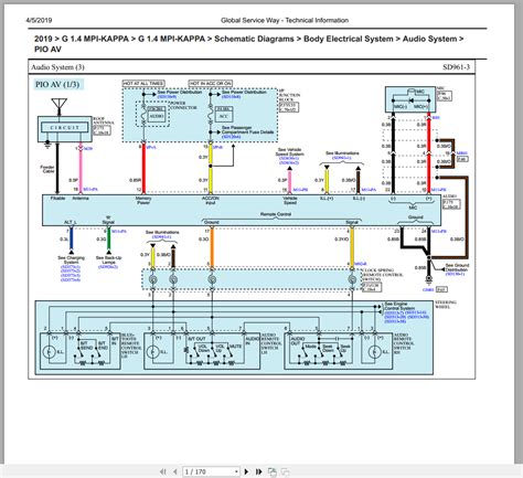 electrical wiring diagram hyundai accent PDF