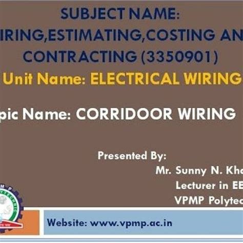 electrical wiring estimating and costing by uppal pdf Doc