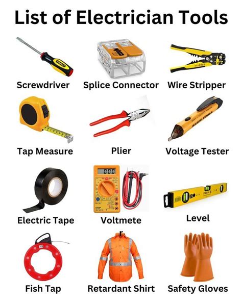 electrician electrical tools