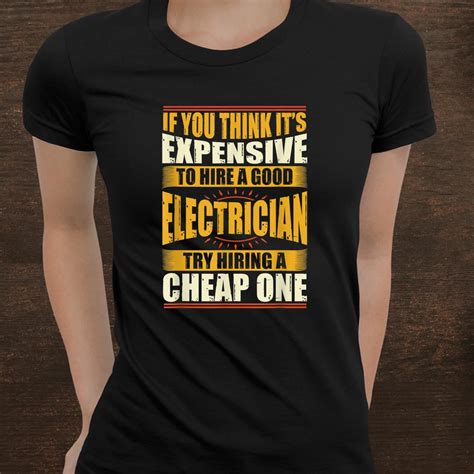 electrician funny shirts