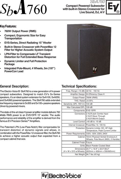 electro voice rak 2 user guide Epub