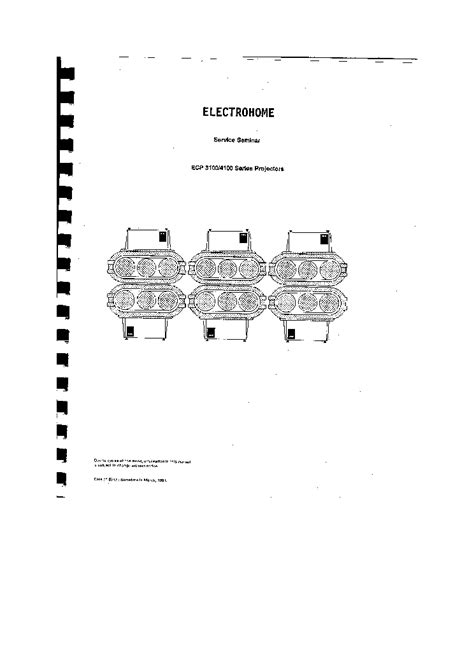 electrohome ecp3100 ecp4100 user guide Kindle Editon
