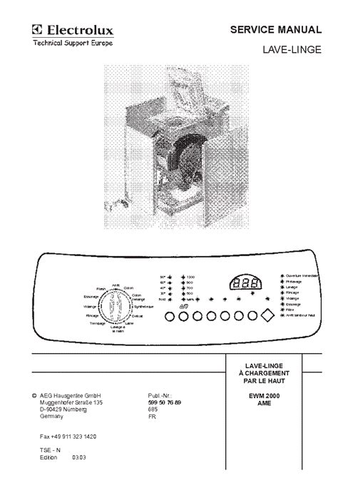 electrolux 2100 service manual Reader