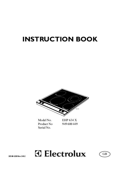 electrolux eho600 eho600k user guide PDF