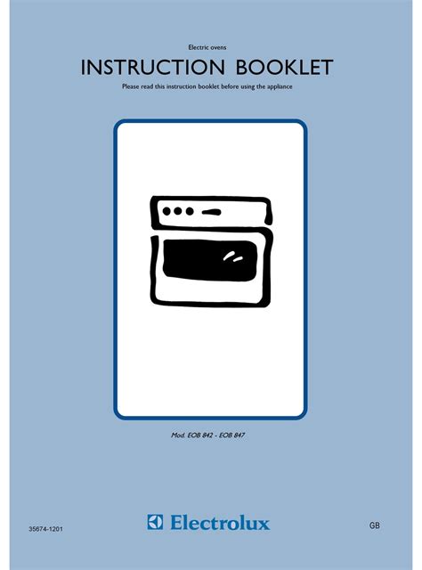 electrolux instruction manuals Kindle Editon