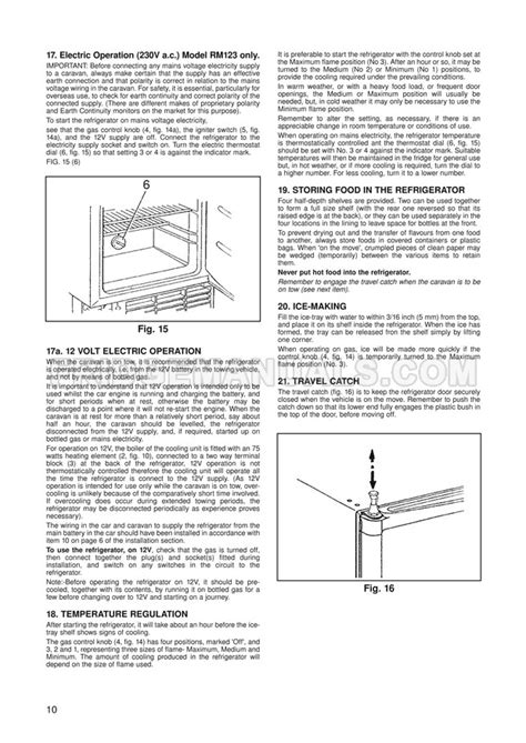 electrolux rm122f rm123e user guide Kindle Editon