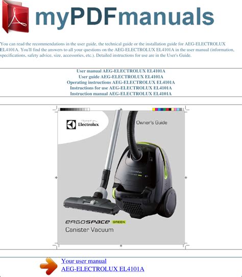 electrolux trimmer user manual Reader