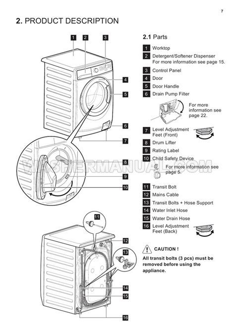 electrolux washer user manual Doc