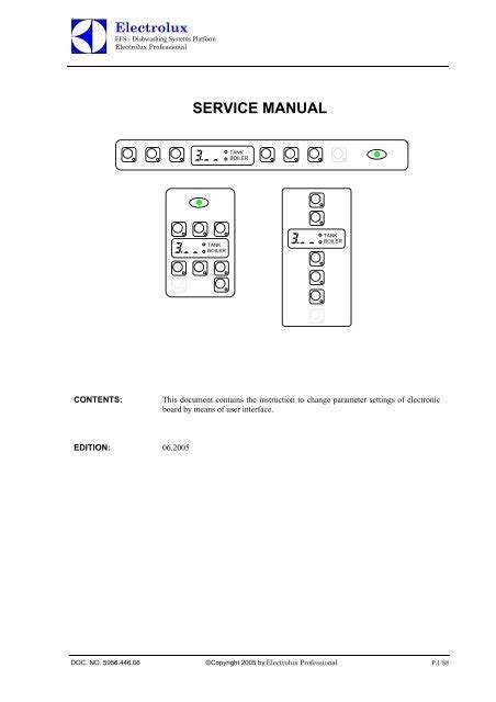 electrolux wt38uk user manual PDF