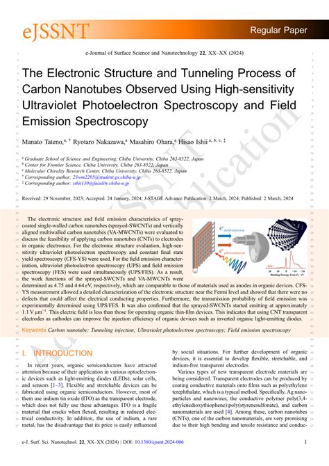 electronic and photoelectron spectroscopy pdf Epub