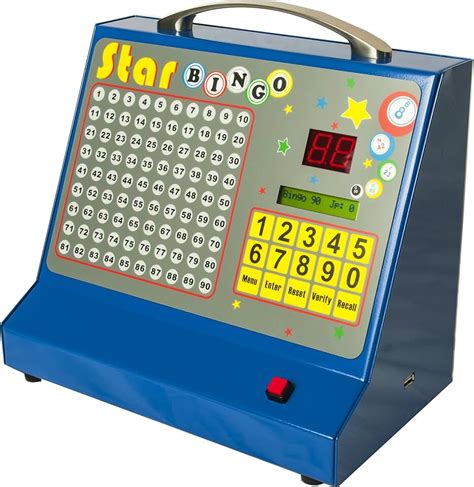 electronic bingo machine