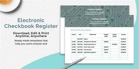 electronic check register pdf Epub