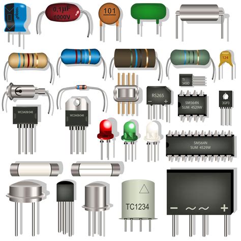 electronic circuit board components