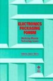 electronics packaging forum multichip module technology issues Reader