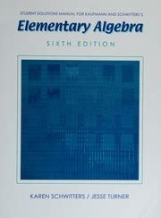 elementary algebra 6th edition Epub