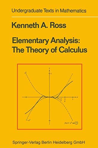 elementary analysis the theory of calculus solutions pdf PDF