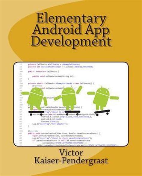 elementary android development victor kaiser pendergrast Ebook Reader