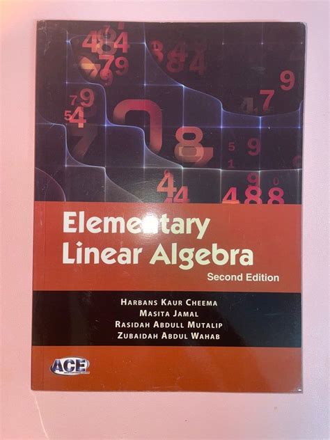 elementary linear algebra 2nd edition Kindle Editon