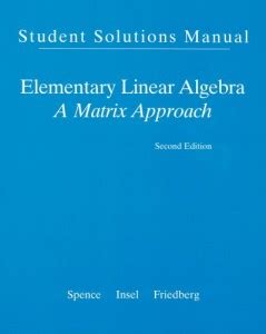 elementary linear algebra student solution manual Ebook Reader