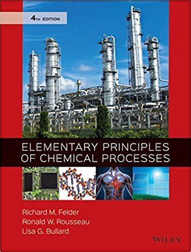 elementary principles of chemical processes solutions chapter 4 Reader