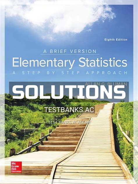 elementary statistics eighth edition solutions PDF
