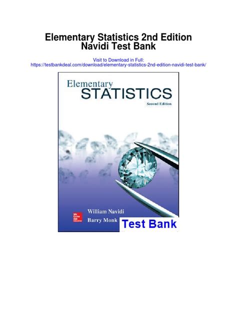 elementary statistics second edition pdf Doc