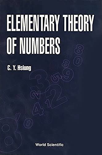 elementary theory of numbers elementary theory of numbers Reader