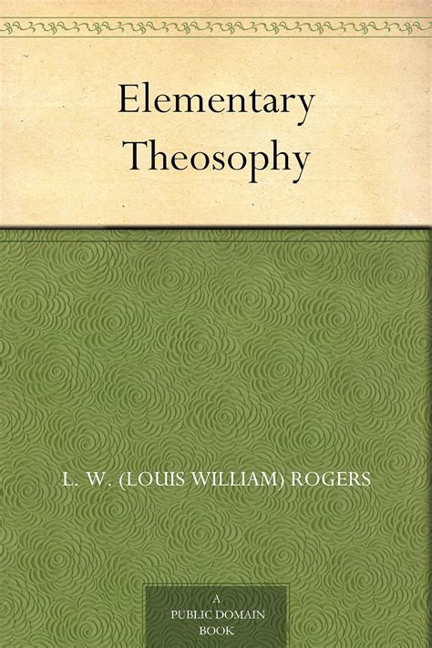elementary theosophy Kindle Editon