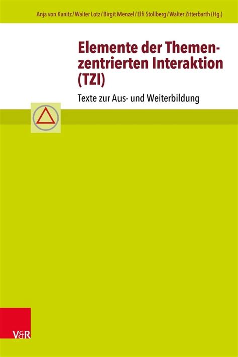 elemente themenzentrierten interaktion tzi weiterbildung ebook Epub