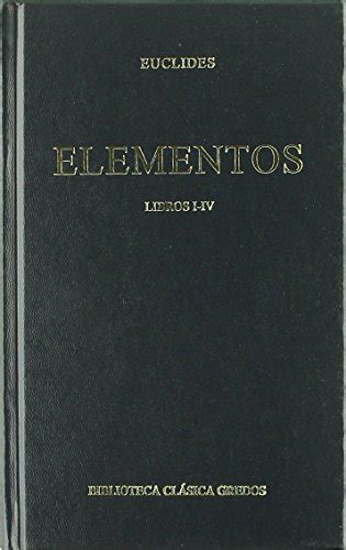 elementos libros i iv b clasica gredos PDF