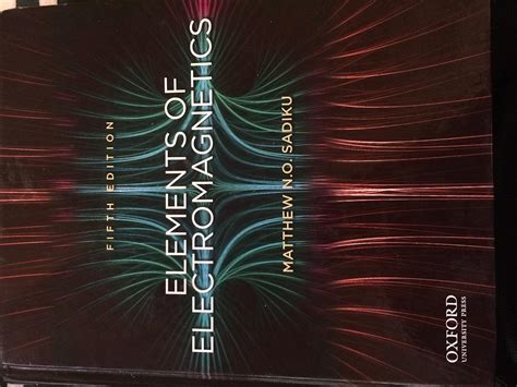elements of electromagnetics 5th edition amazon Kindle Editon