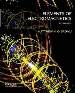 elements of electromagnetics 6th edition pdf Kindle Editon