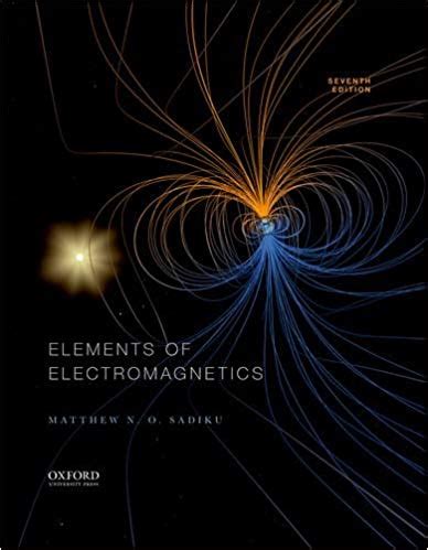 elements of electromagnetics matthew sadiku solutions manual PDF