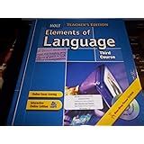 elements of language third course answer key Epub