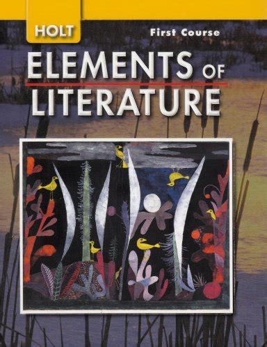 elements of literature 1st course grade 7 Doc