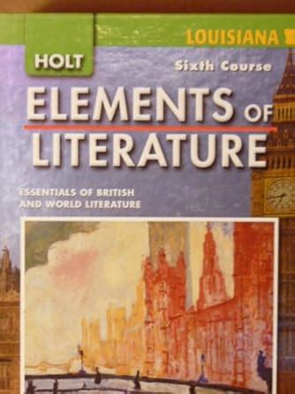 elements of literature sixth edition Reader